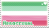 abrosexual flag stamp